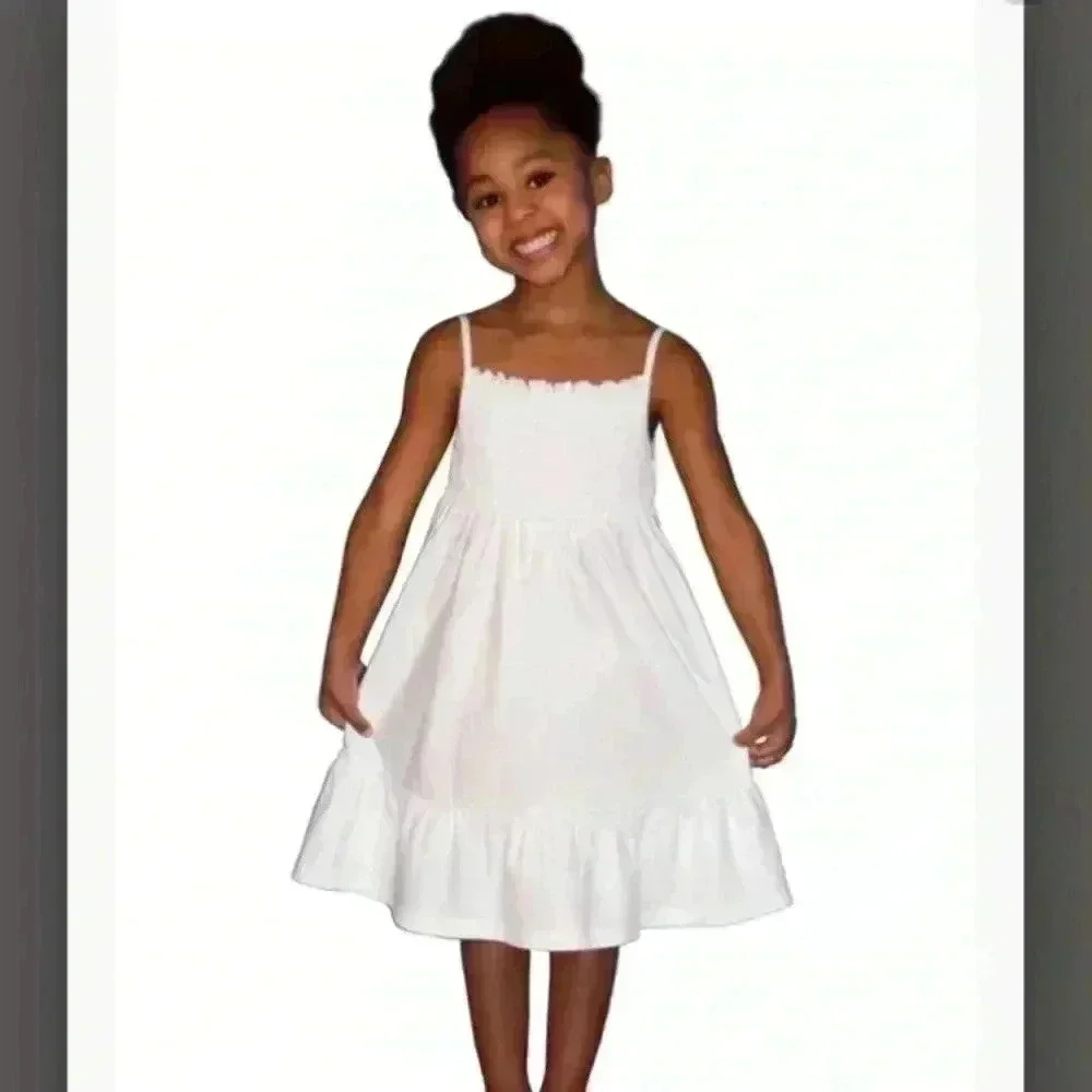 New! Tie dye Spaghetti Strap Smocked dress.